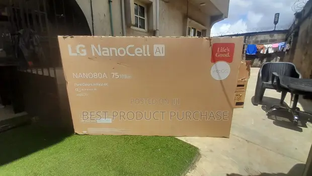 Brand New LG NanoCell AI 75-Inch NANO80A Smart TV - 1