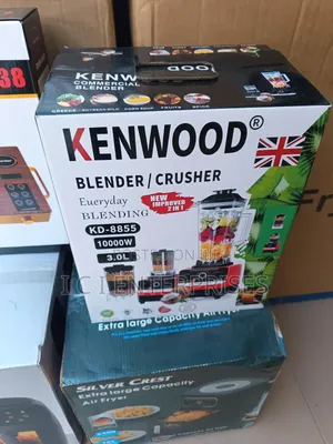Kenwood 3L Blender Mai Girman Masana'antu Tare da Kwalbar Nika