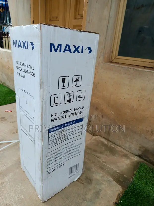 Maxi 1663s-W Stainless Steel Water Dispenser - 1