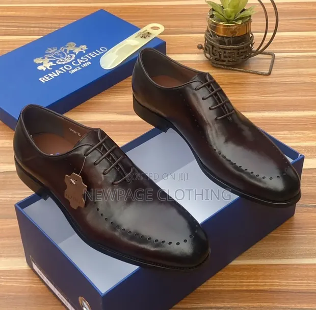 Men's Smart Leather Shoes - Turkish Italian Quality - 1
