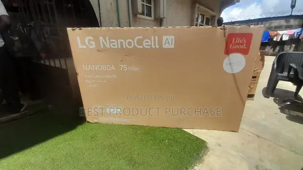 Brand New LG Nano80A 75" 4K Smart TV - 1