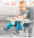 Chicco PocketSnack Booster Seat - Grey - 1