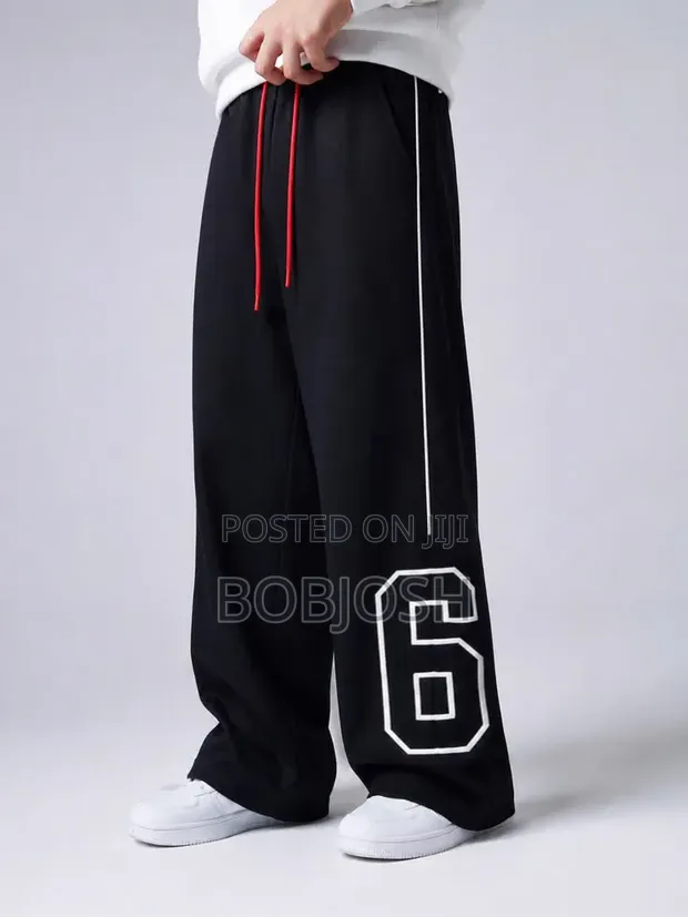 Bobjosh Creative Baggy Joggers - Black - 1