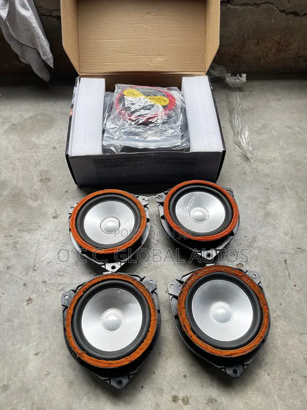 JBL Door Speakers with Under Seat Subwoofer for Lexus RX 300 - 1