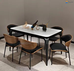 Modern Dining Table and Chair Set (6 Seater)