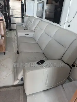 American Made Recliner Sofa - White