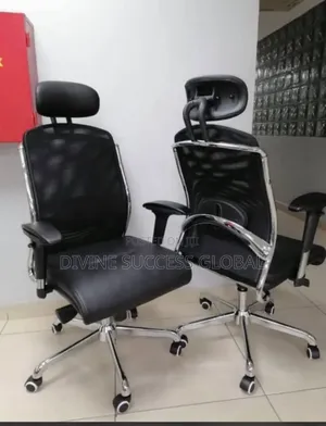 Boss Office Products Executive Director Office Chair - Black Leather