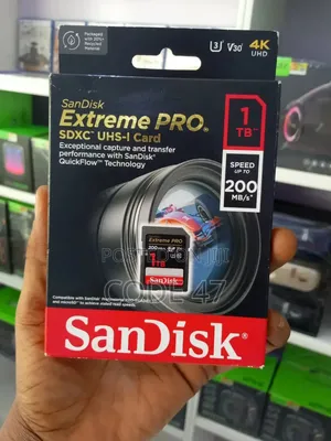 SanDisk Extreme PRO 1TB SD Card