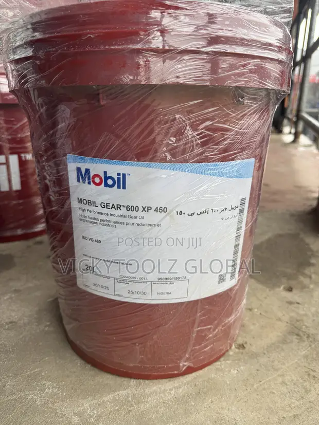 Mobil Gear 600 XP 460 Industrial Gear Oil 20L Pail - 1