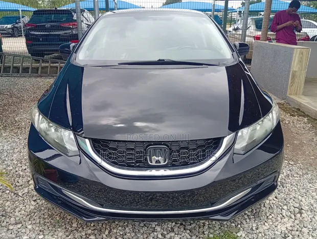 Honda Civic 2014 Black - 1