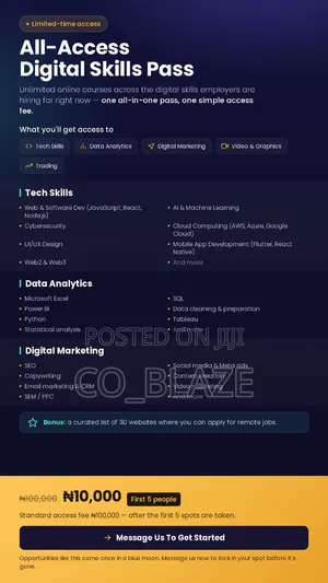 High Demand Digital Skills Courses