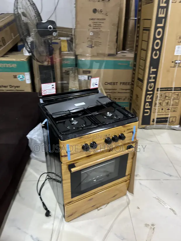 Maxi 60/60 3+1 Gas Cooker with Electric Burner - 1