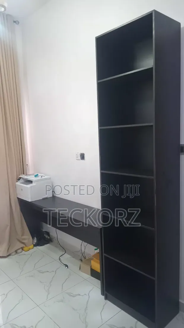 Bookshelf Study Table - HDF Plywood - 1