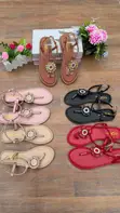 Women's Leather Slippers - Brand New - 5