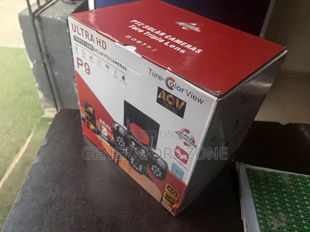 High-Definition Triple-Lens Solar PTZ Camera - 1