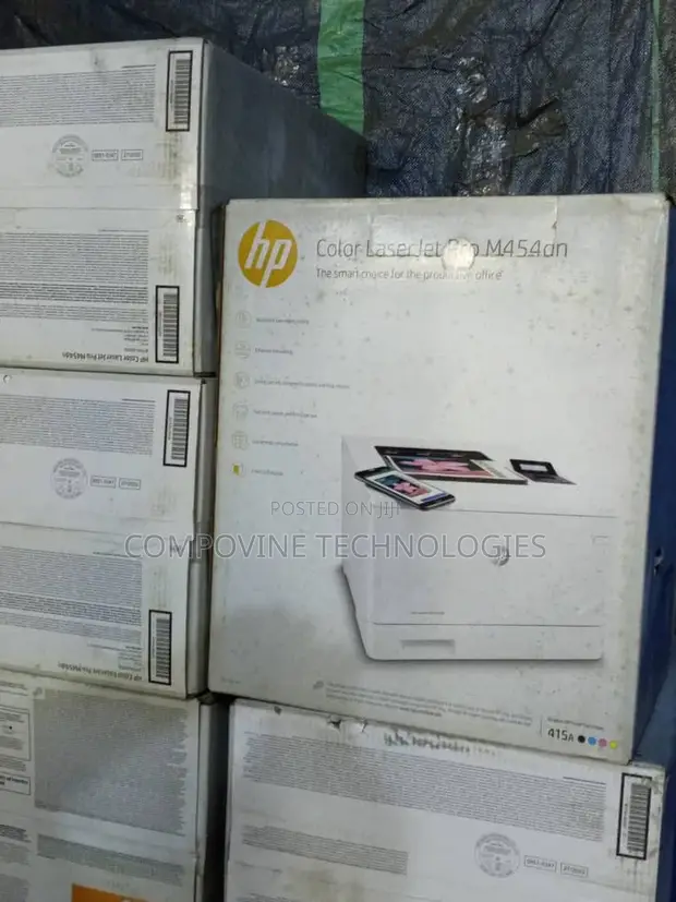 Injin Bugun Layi Mai Launi na HP LaserJet Pro M454dn (W1Y44A) - 1