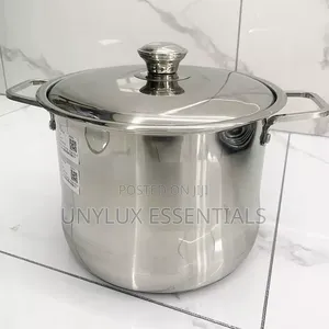 Babban Tukunya Guda 13.6L na Bakin Karfe 18/10 (28cm)