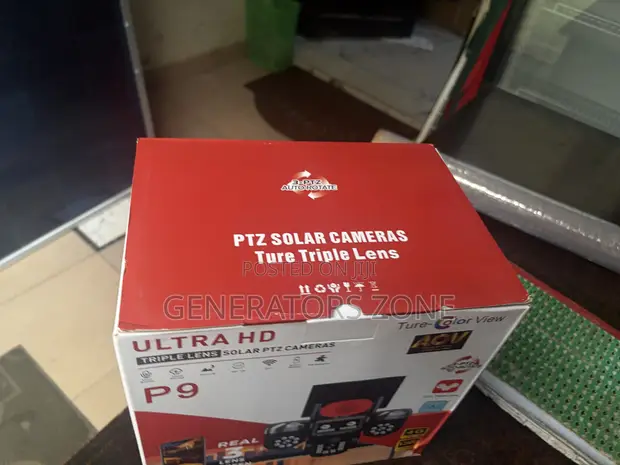 Ultra HD Solar PTZ Camera for Compound Security - 1