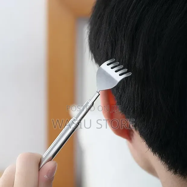 Stainless Steel Telescopic Back Scratcher - 1