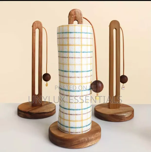 Wooden Tissue Holder - 1