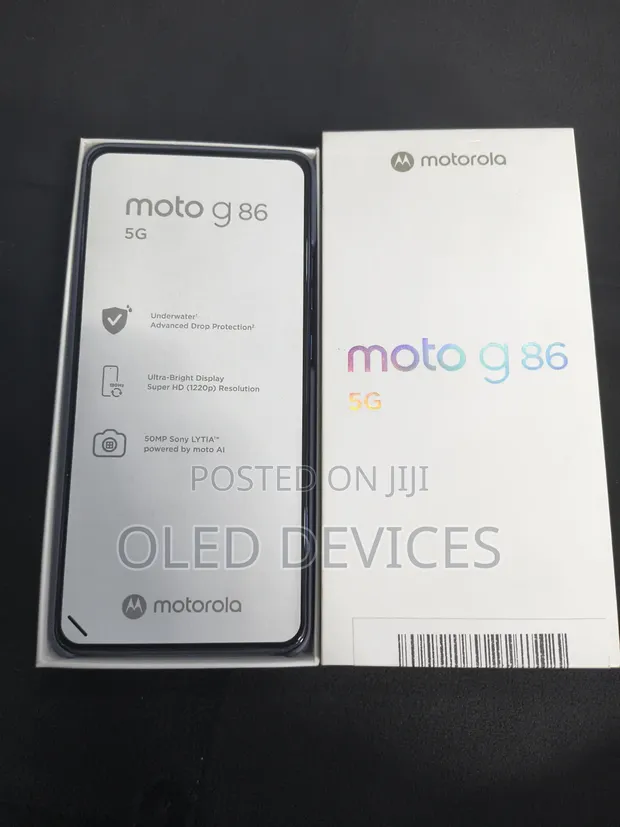 New Motorola Moto G86 5G 256GB Blue - 1