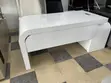White Executive Office Table with Extension - 2
