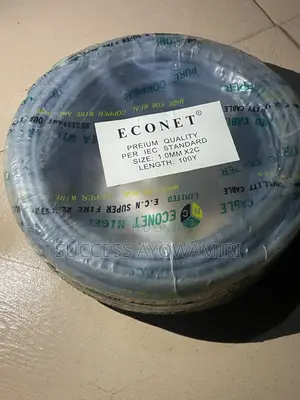 Econet 1.0mm² 2-Core Copper Cable - 100 Yards