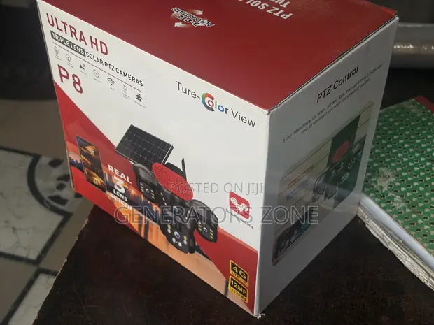 Ultra HD Kamara Mai Gilashin Gani Sau Uku Mai Amfani Da Hasken Rana Don Tsaron Kasuwanci - 1