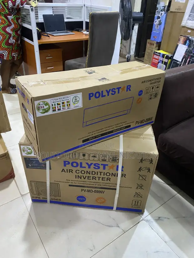 Polystar 1HP Inverter Split Air Conditioner PV-MD-09INV - 1