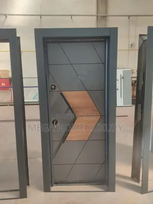 Premium Black Composite Security Door