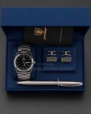 Poedagar Classic Men's Watch with Box