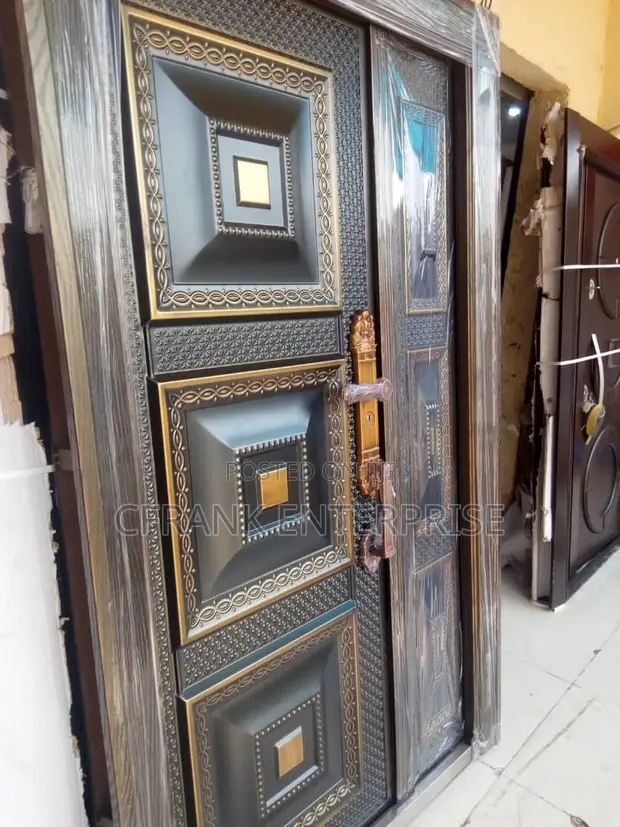 Original Cast Iron Security Door - 4FT Turkish Style - 1