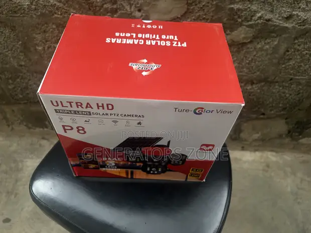 Ultra HD Solar PTZ Camera for Farm & Estate Security - 1