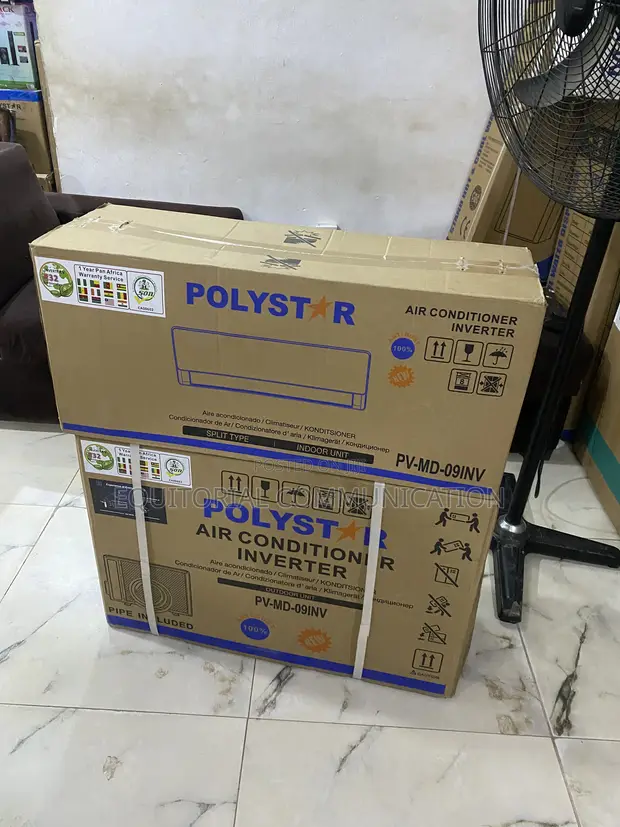 1HP Polystar Inverter Split Air Conditioner - 1