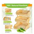 Bamboo Fruit Basket - 3 Tier - 4