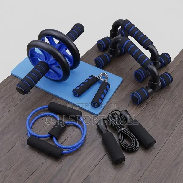 5-in-1 Gym Kit - Compact Home Workout Set - 1