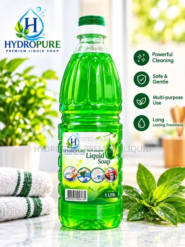 Hydropure Premium Liquid Soap 1 Liter - 1