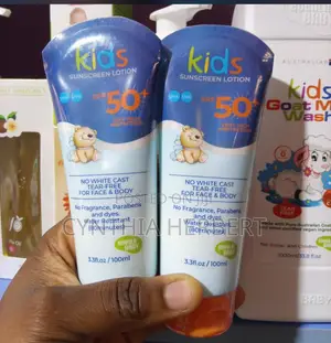 Kids Sunscreen - Face & Body, Tear-Free