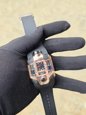 Luxury Hublot Rubber Strap Executive Wristwatch for Men