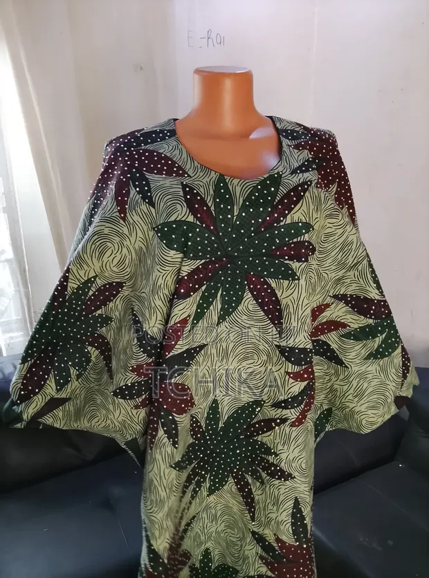 Luxury Ankara Bubu Gown - 1
