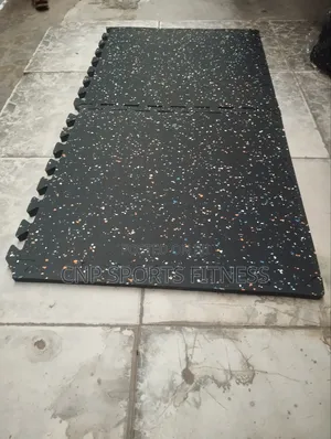 4pcs Interlock Rubber/Foam Gym Mats