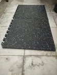 4pcs Interlock Rubber/Foam Gym Mats - 1