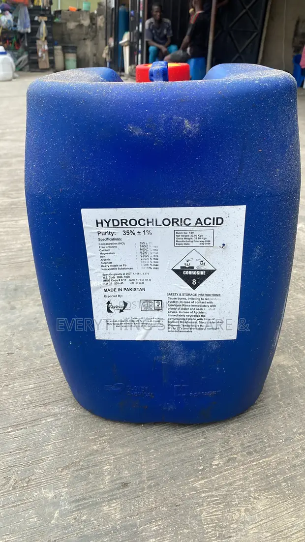 Hydrochloric Acid - Industrial Grade - 1