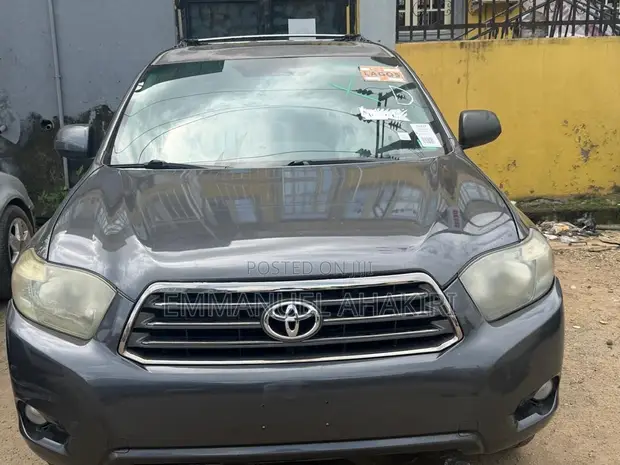 Toyota Highlander 2008 Gray - 1