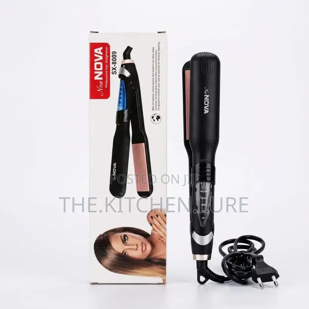 Nova Professional Ceramic Hair Straightener - 1