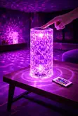 Rose Diamond Table Lamp - RGB Crystal - 2