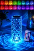 Rose Diamond Table Lamp - RGB Crystal - 4