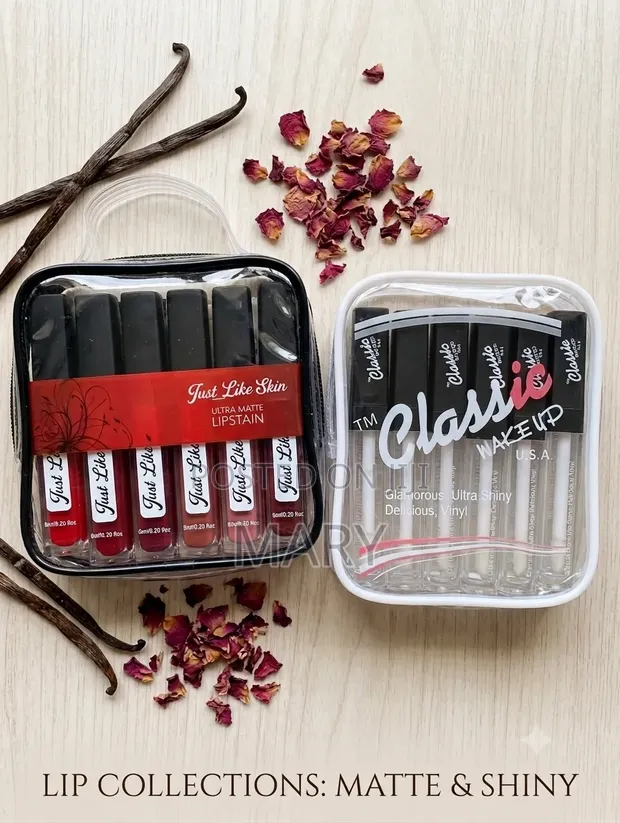 Matte & Shiny Lipstick Collection Set - 1