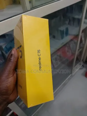 New Realme C75 128GB Black