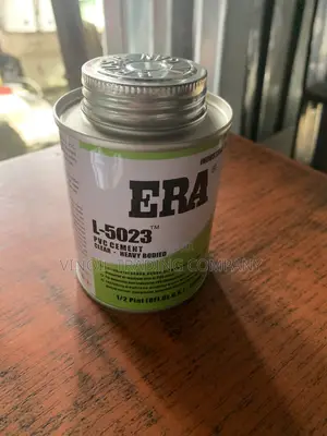 Era L-5023 PVC Cement - Clear Heavy Bodied 1/2 Pint